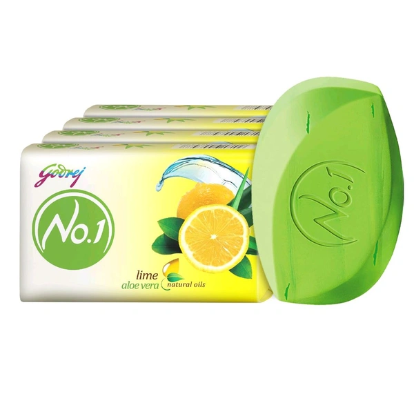 Godrej No1 Lime Aloevera Soap 