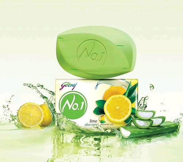 Godrej No1 Lime Aloevera Soap 