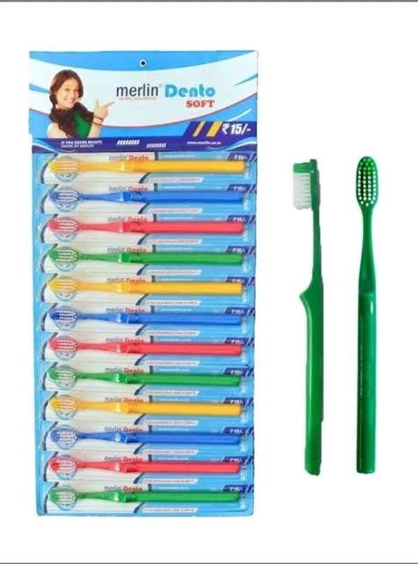 Merlin Dento Soft Toothbrush  - 12 Piece