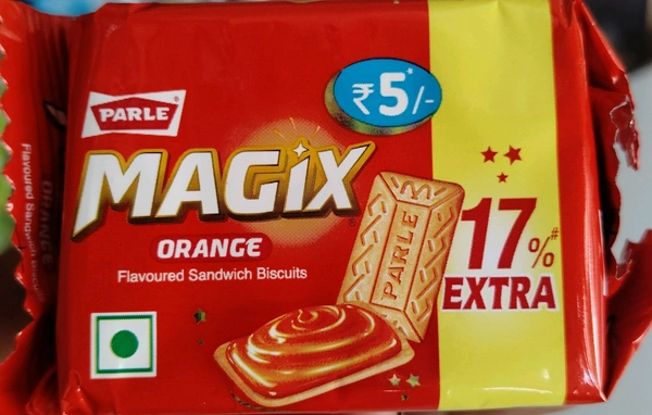 Parle Magix Orange Biscuits 