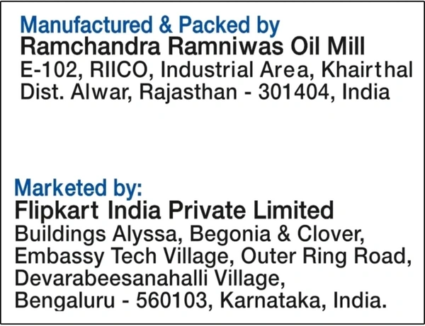 Classic Kachi Ghani Mustard Oil (Sarson Tel) 1L - 1L Pouch