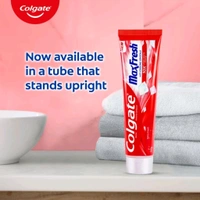 Colgate Max Fresh Toothpaste, Red Gel Paste With Menthol, Spicy Fresh (Combo Pack)