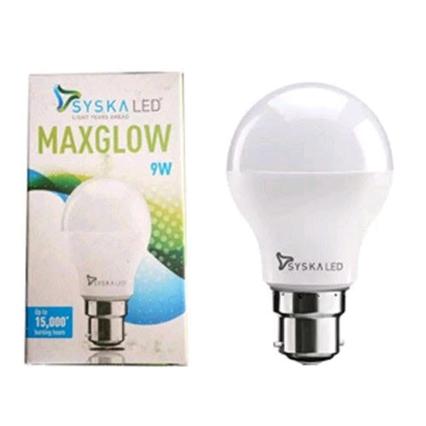 Syska Maxglow 9w LED Bulb  - 1 Piece