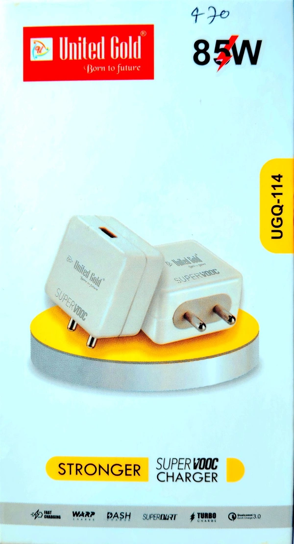 United Gold 85W Super Vooc Charger
