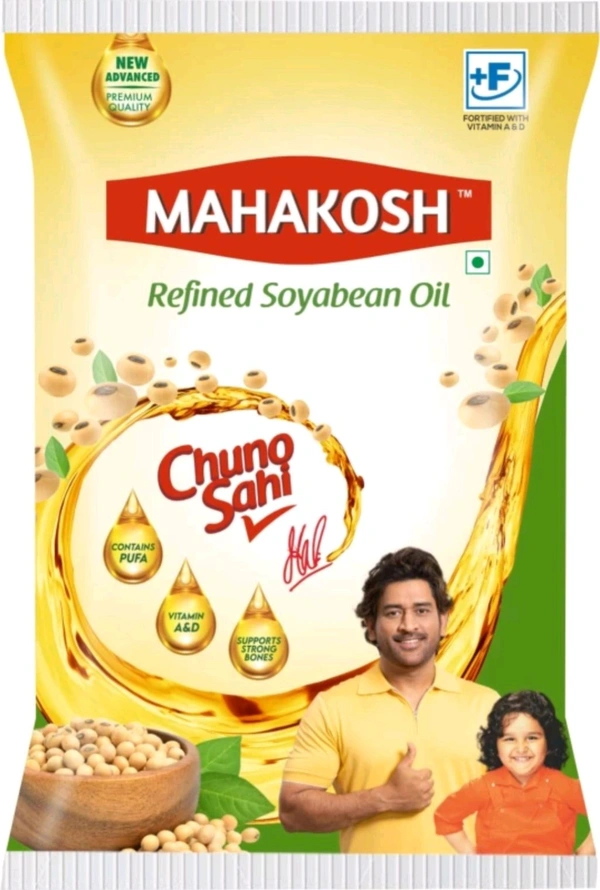 Mahakosh Refined Soyabean Oil  - 840g