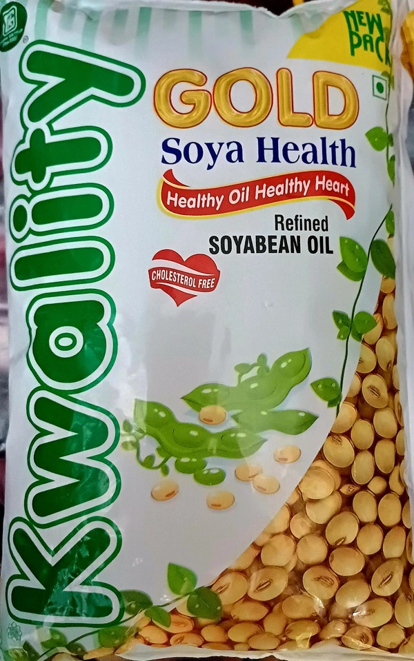 Gold Soya Health (Healthy Oil Healthy Heart) Refined Soyabean Oil, Cholesterol Free