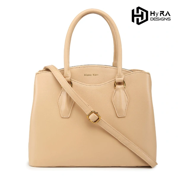 Diana Korr  Dolphin Handbag - Peach, 3, 14*30*35 cm