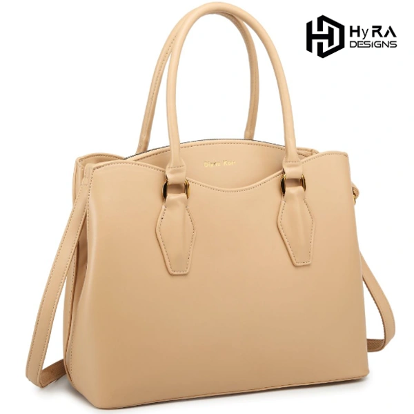 Diana Korr  Dolphin Handbag - Peach, 3, 14*30*35 cm