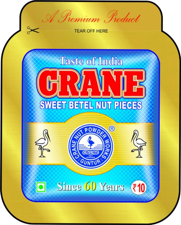 Crane Sweet Betel Nut Powder - 10Rs