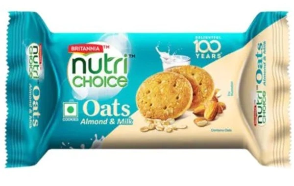 Britannia Nutri Choice Oats Milk Almond - 75g