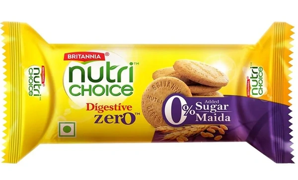 Britannia Nutri Choice Digestive Zero  Biscuits - 100g
