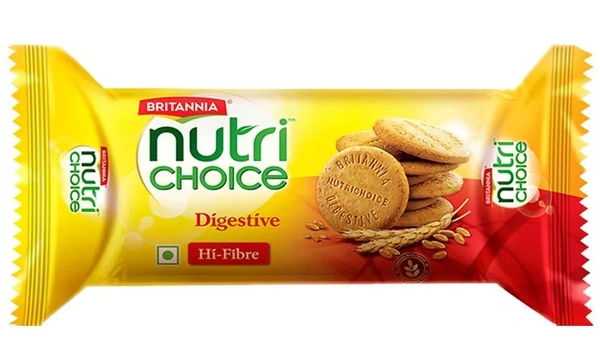 Britannia Nutri Choice Digestive High Fibre Biscuits - 50g