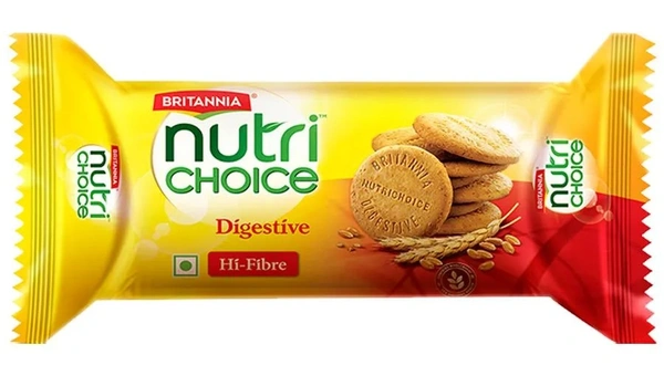Britannia Nutri Choice Digestive High Fibre Biscuits - 100g