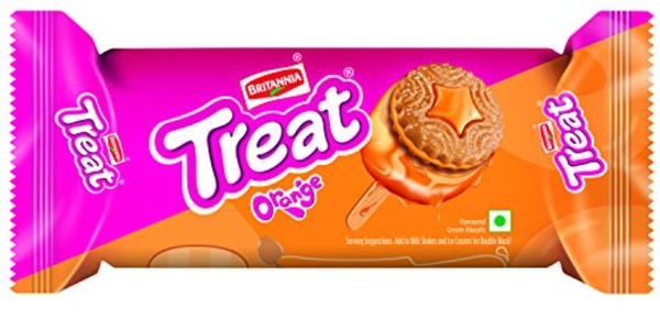Britannia Treat Orange Biscuits - 150g