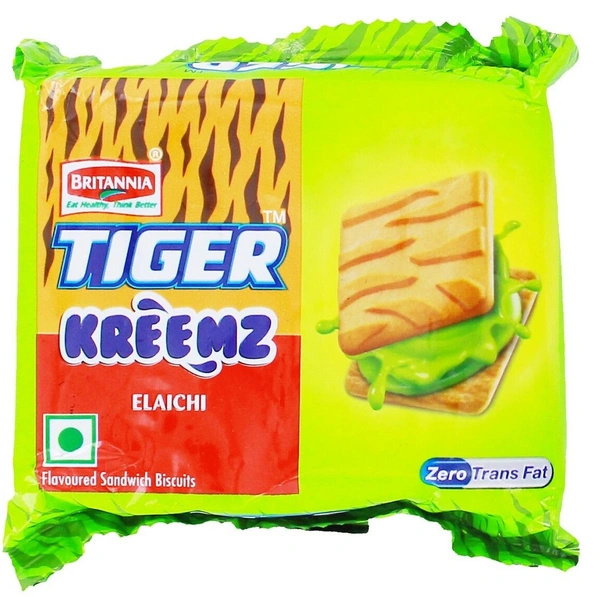Britannia Tiger Kreemz Strawbery Biscuits - 100g