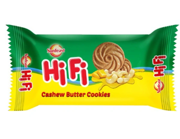 Sunfeast  Hi Fi Cashew Butter Cookies - 38g