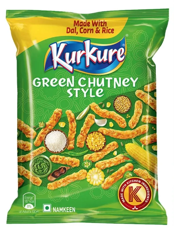 Kurkure Green Chutny - 21.5g