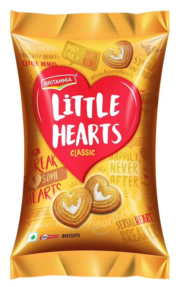 Little Hearts Classic Biscuits - 20g