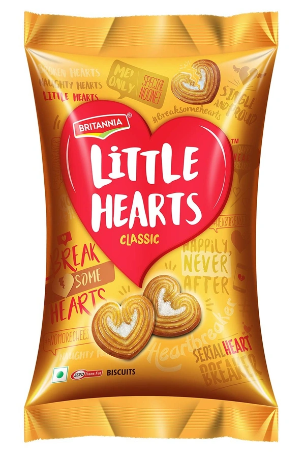 Little Hearts Classic Biscuits - 37g