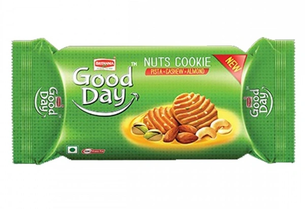 Britannia Good Day Nuts Cookies - 58g