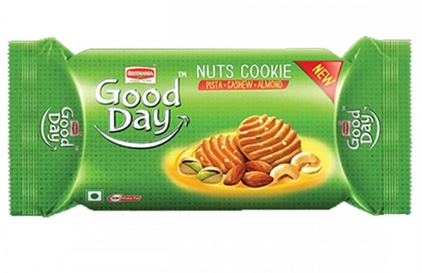 Britannia Good Day Nuts Cookies - 100g