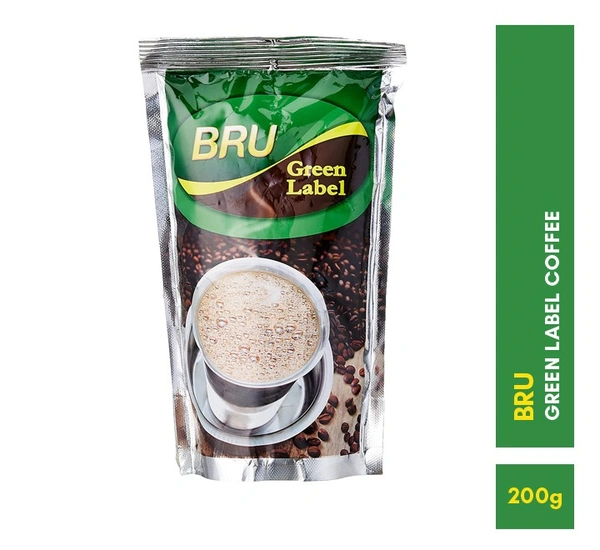 Bru Green Label Filter Coffee - 200g