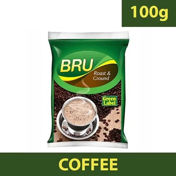 Bru Green Label Filter Coffee - 100g