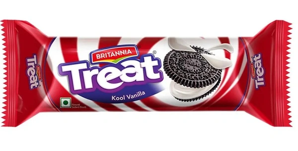 Britannia Treat Vanilla Biscuits - 64g
