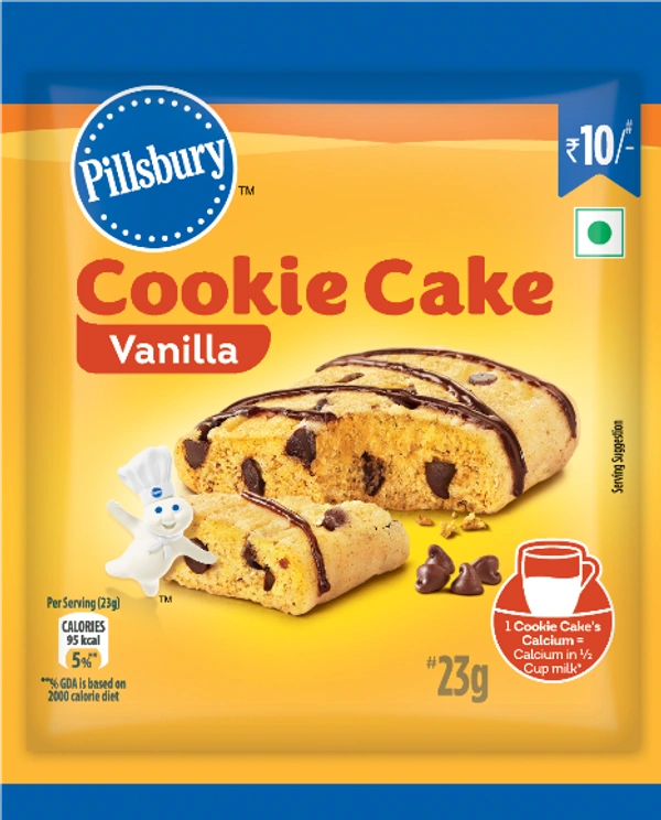 Pillsbury Cookie Cake Vanilla - 23g