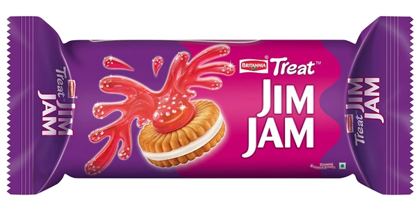 Britannia Treat Jim Jam Biscuits - 62g