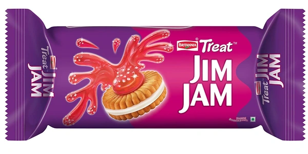 Britannia Treat Jim Jam Biscuits - 100g