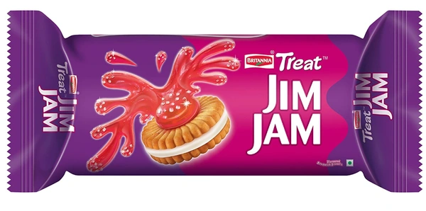 Britannia Treat Jim Jam Biscuits - 150g