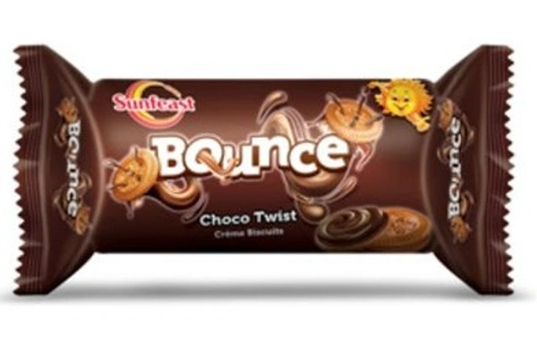 Sunfeast Bounce Choco Twist Biscuits - 82g