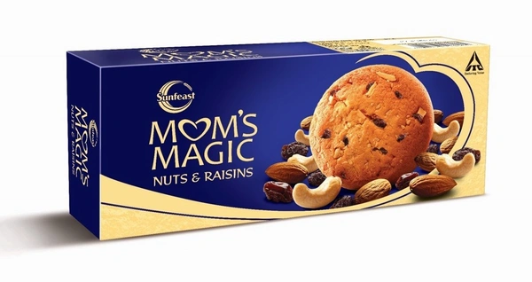 Sunfeast Moms Magic Nuts & Raisins cookies - 60g