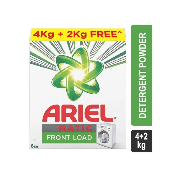 Ariel Matic Front Load Washing  Powder - 4kg+2kg
