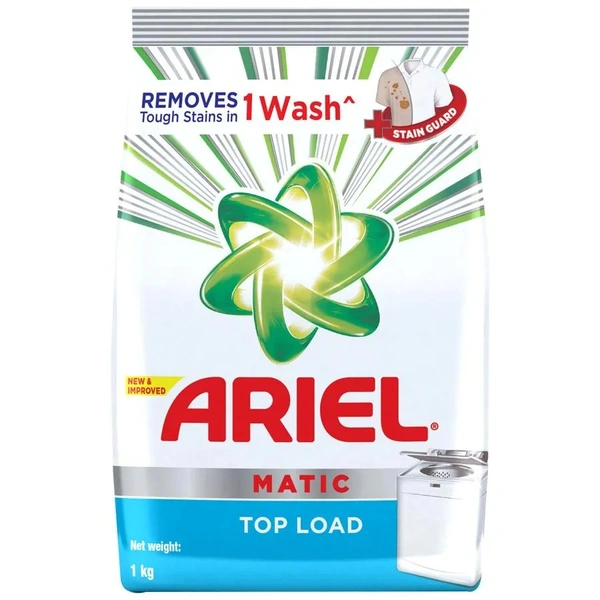 Ariel Matic Top Load Washing Powder - 1kg