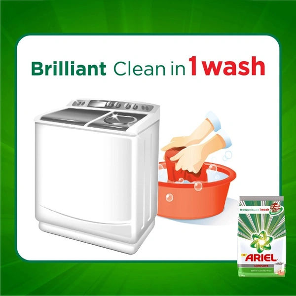 Ariel Matic Top Load Washing Powder - 4kg+2kg