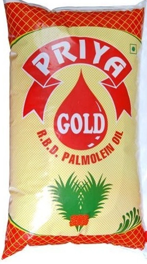 Priya Gold Palm Oil - 1Lit
