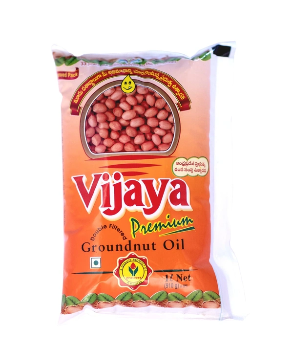 Vijaya Ground Nut Oil - 1Lit