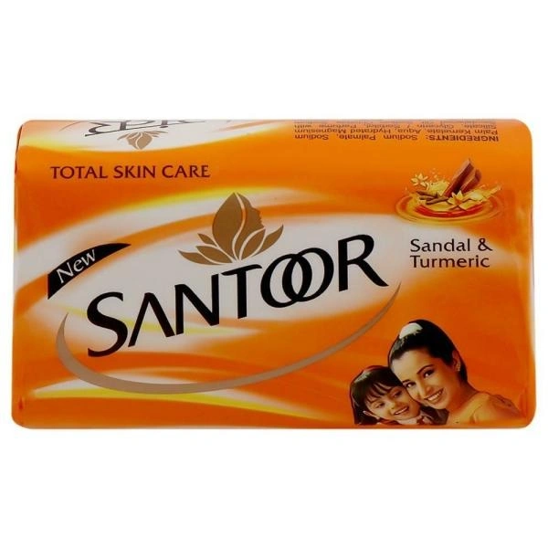 Santoor Orange Bathing Soap - 150g