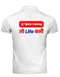 Spice Money Aadhikari Coller T Shirt  - L