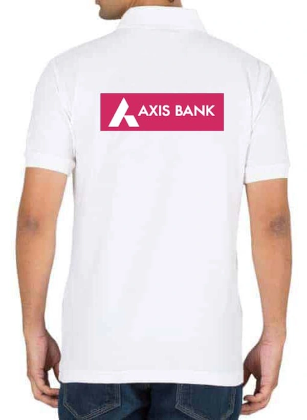 Paynearby Axis Bank Coller T Shirt  - L