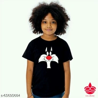 Detees Kids Printed Tshirt (Pack of 1)Name: Detees Kids Printed Tshirt (Pack of 1)Fabric: CottonSleeve Length: Short SleevesPattern: PrintedMultipack: SingleSizes: 2-3 Years, 3-4 Years, 4-5 Years, 6-7 Years, 8-9 Years, 10-11 YearsCountry of Origin: India