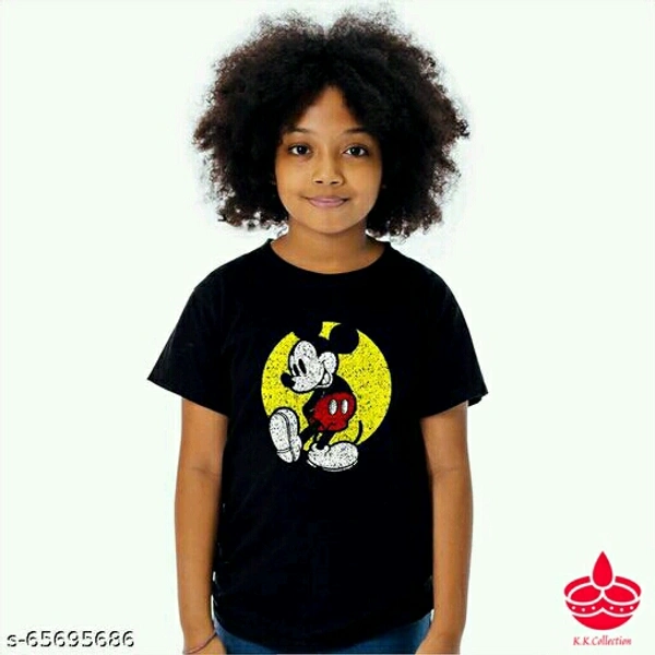 Detees Kids Printed Tshirt (Pack of 1)Name: Detees Kids Printed Tshirt (Pack of 1)Fabric: CottonSleeve Length: Short SleevesPattern: PrintedMultipack: SingleSizes: 2-3 Years, 3-4 Years, 4-5 Years, 6-7 Years, 8-9 Years, 10-11 YearsCountry of Origin: India