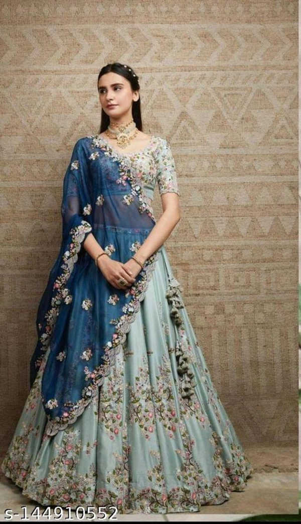 Zestleaf New Designs Lehenga  - Semi-Stitched