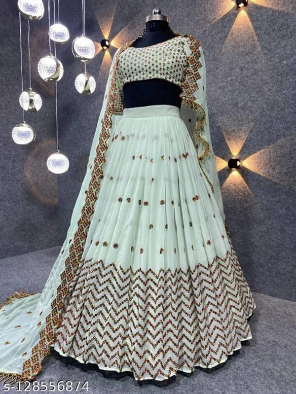 Dulhan Lehenga choli  - Semi-Stitched