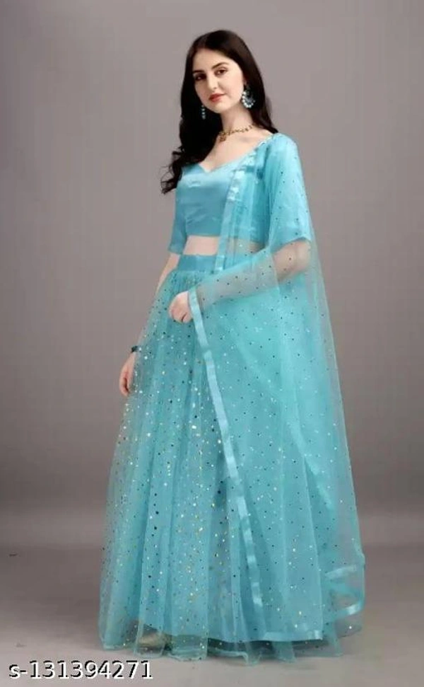 Bright Colour Lehenga Choli  - Free-Size