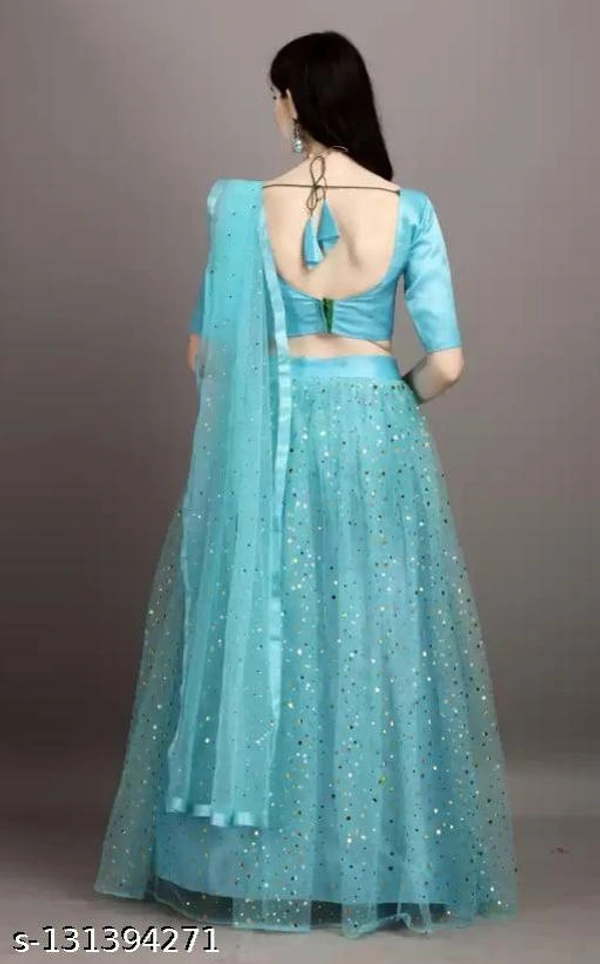 Bright Colour Lehenga Choli  - Free-Size