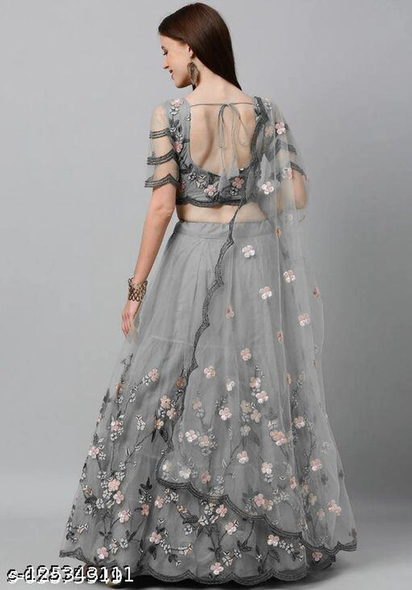 Simple Beautiful Wedding Partywear Lehengas  - Semi-stitched