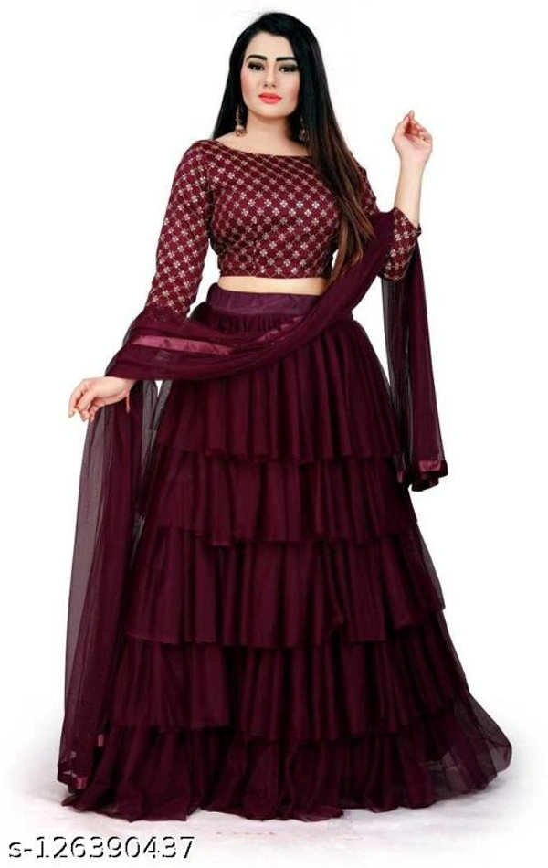 Aagami Famous Lehengas  - Free-Size